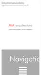 Mobile Screenshot of mm-arquitectura.com